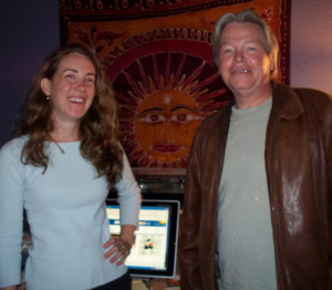 Krysta Brown and David Pooler at Eclipse Recording Company