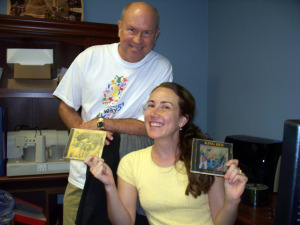 Bernie "Son" Powers and Krysta Brown At Eclipse Recording Company
