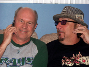 Bernie "Son" Powers and Rob Piazza at Eclipse Recording Company
