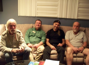 Gamble Rogers director meeting at Eclipse Recording Company