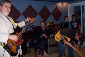 Spanky and our gang at Eclipse Recording Company