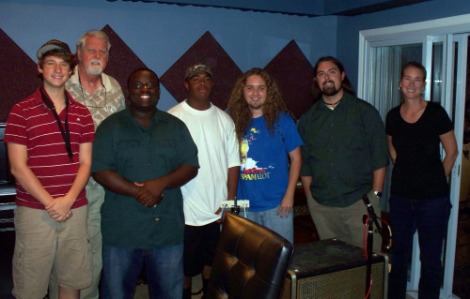 The St. Augustine High School Jazz Band at Eclipse Recording Company