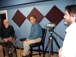 Paul Linser, Matt Jeffs and Chris at Eclipse Recording Company