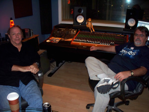 Francis and Jim Stafford at Eclipse Recording Company