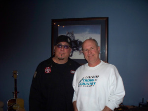 Bernie Son Powers and Rob Piazza at Eclipse Recording Company