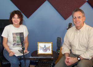 Melanie Cain and Matt Jeffs at Eclipse Recording Company