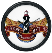 Airborne with matt Jeffs Live Wall Clock for Sale now at Eclipse Recording Company