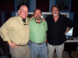 Dan Bagan, Michael Bergeron, Jim Stafford at Eclipse Recording Company