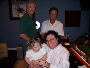 in the studio at Eclipse Recording Company