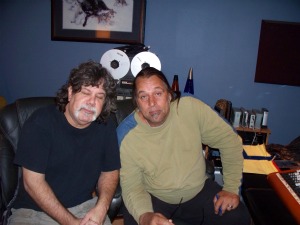 Dave Besley of Those Guys and Gove Scrivenor at Eclipse Recording Company
