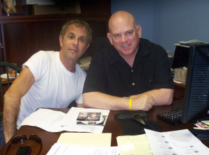 Rick Levy with Dan Bagan at Eclipse Recording Company
