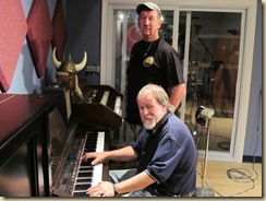 Hurricane Rick Johnson and Eli Grimes at Eclipse Recording Company
